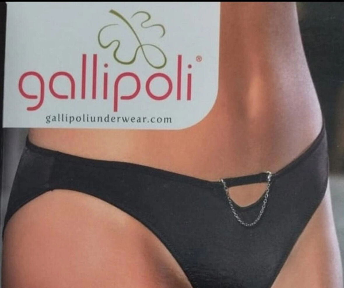 Kadın Bikini Külot Siyah Renk 