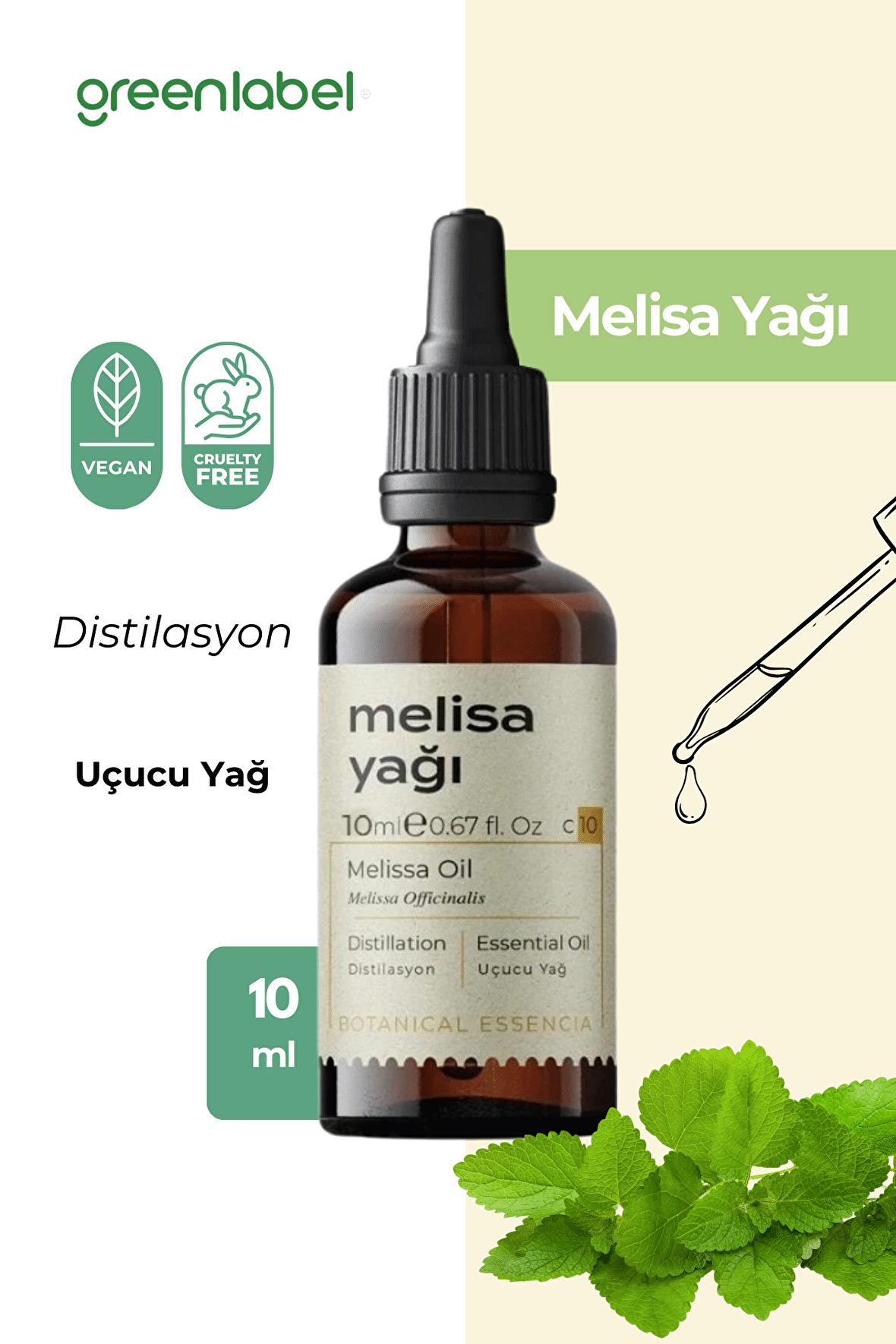 Melisa Yağı 10 ml