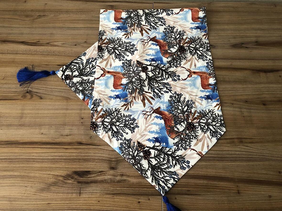 YILBAŞI RUNNER GEYİK DESENLİ