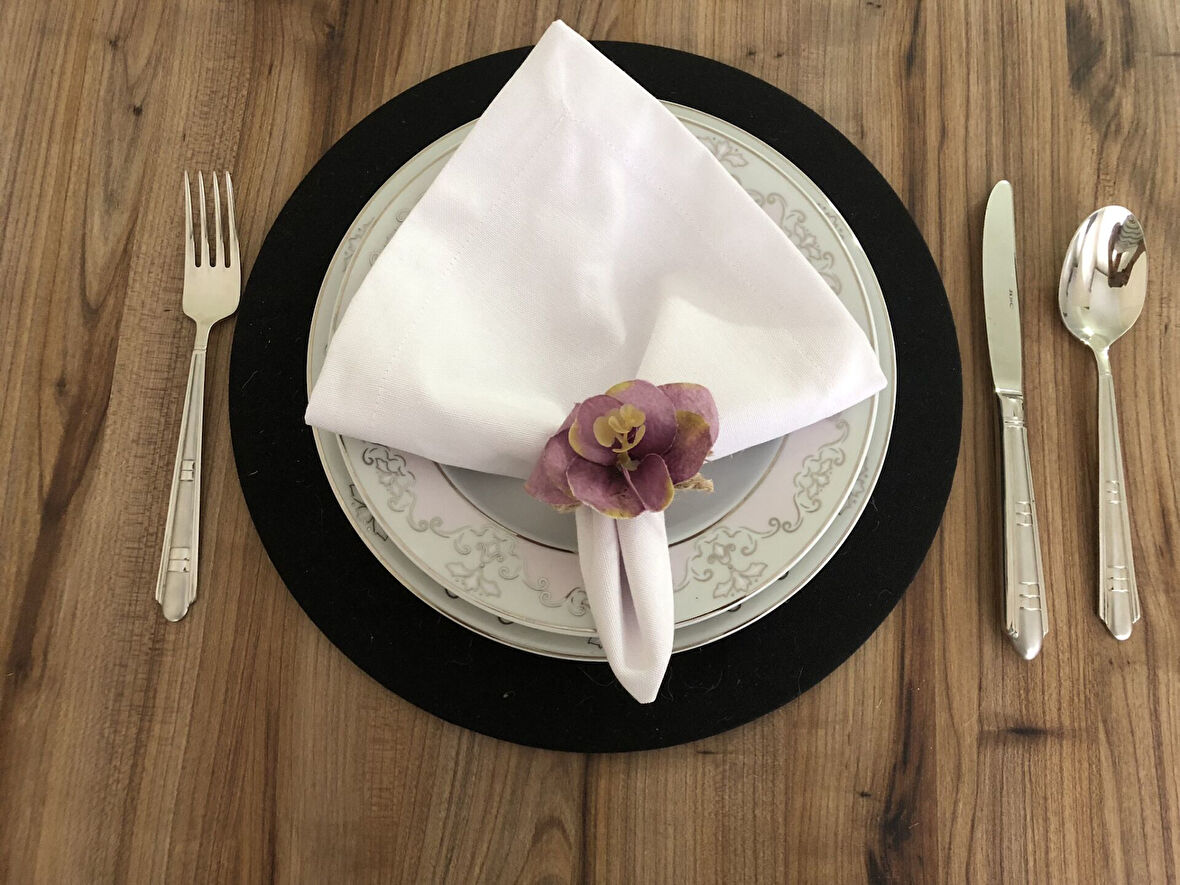 ERGUVAN OKALİPTUS PEÇETE YÜZÜĞÜ (8 ADET)