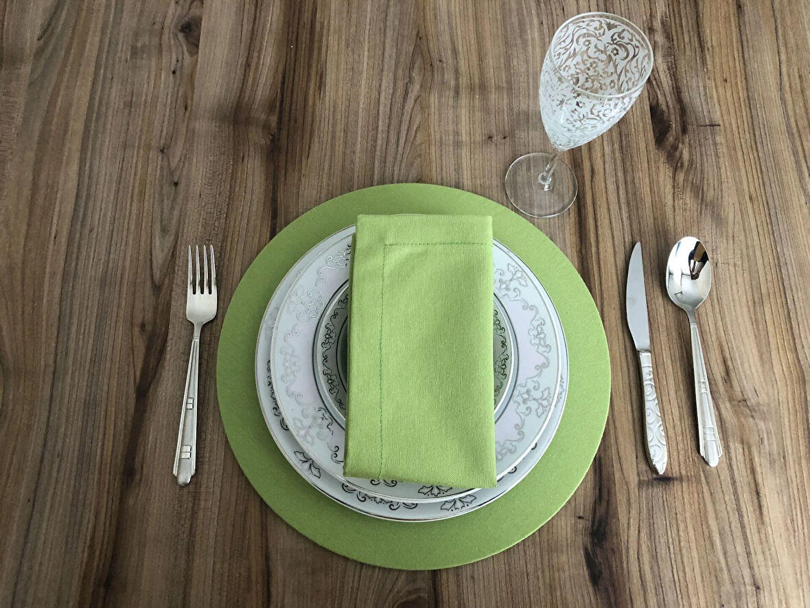 ELMA YEŞİLİ SUPLA 33 CM (6 ADET) (MDF DAHİL)