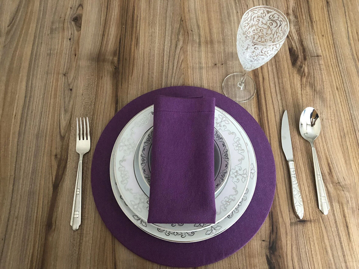 MOR SUPLA 33 CM (6 ADET)  (MDF DAHİL)