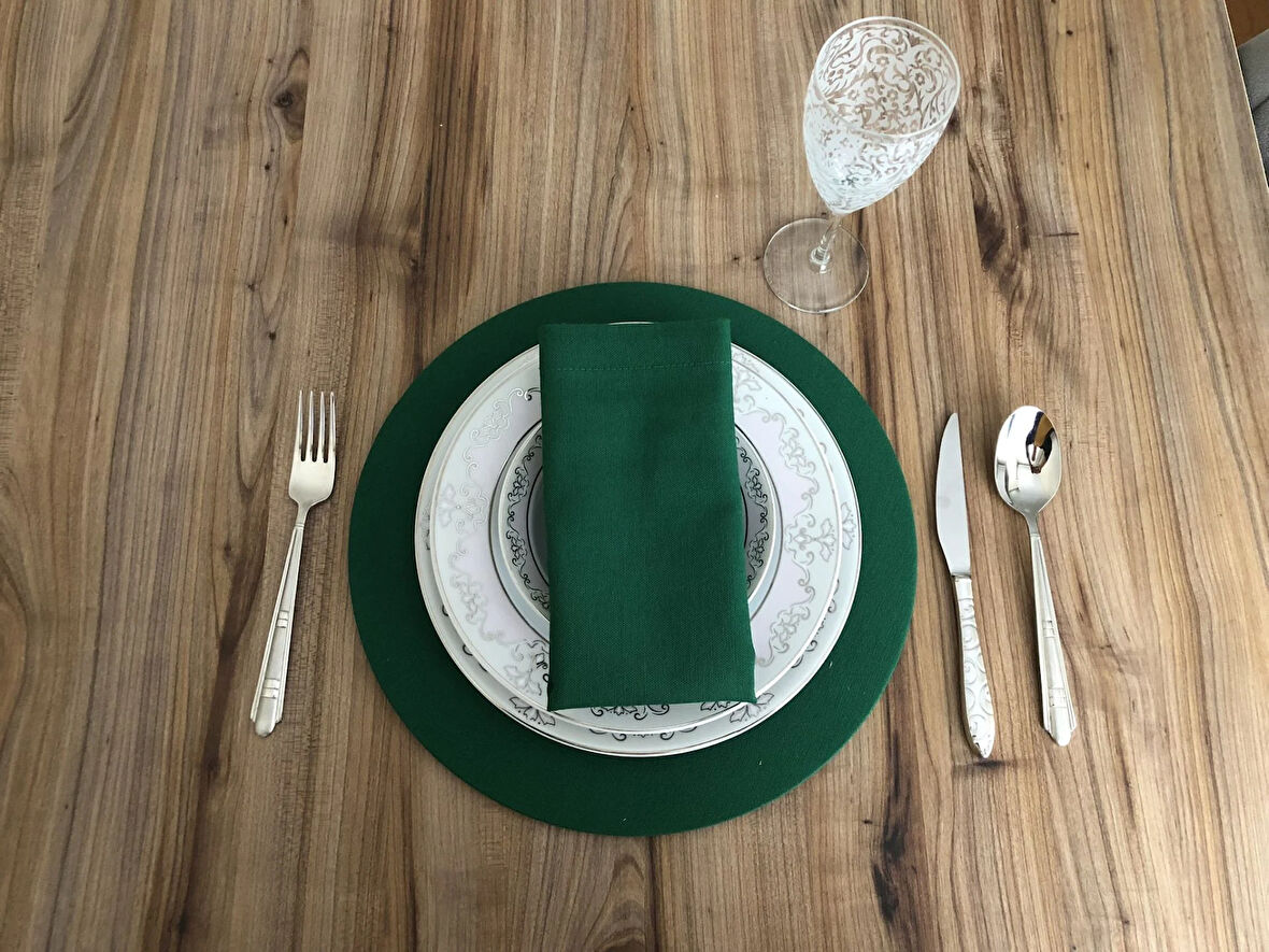 YAPRAK YEŞİLİ SUPLA (6 ADET)  33 CM (MDF DAHİL)