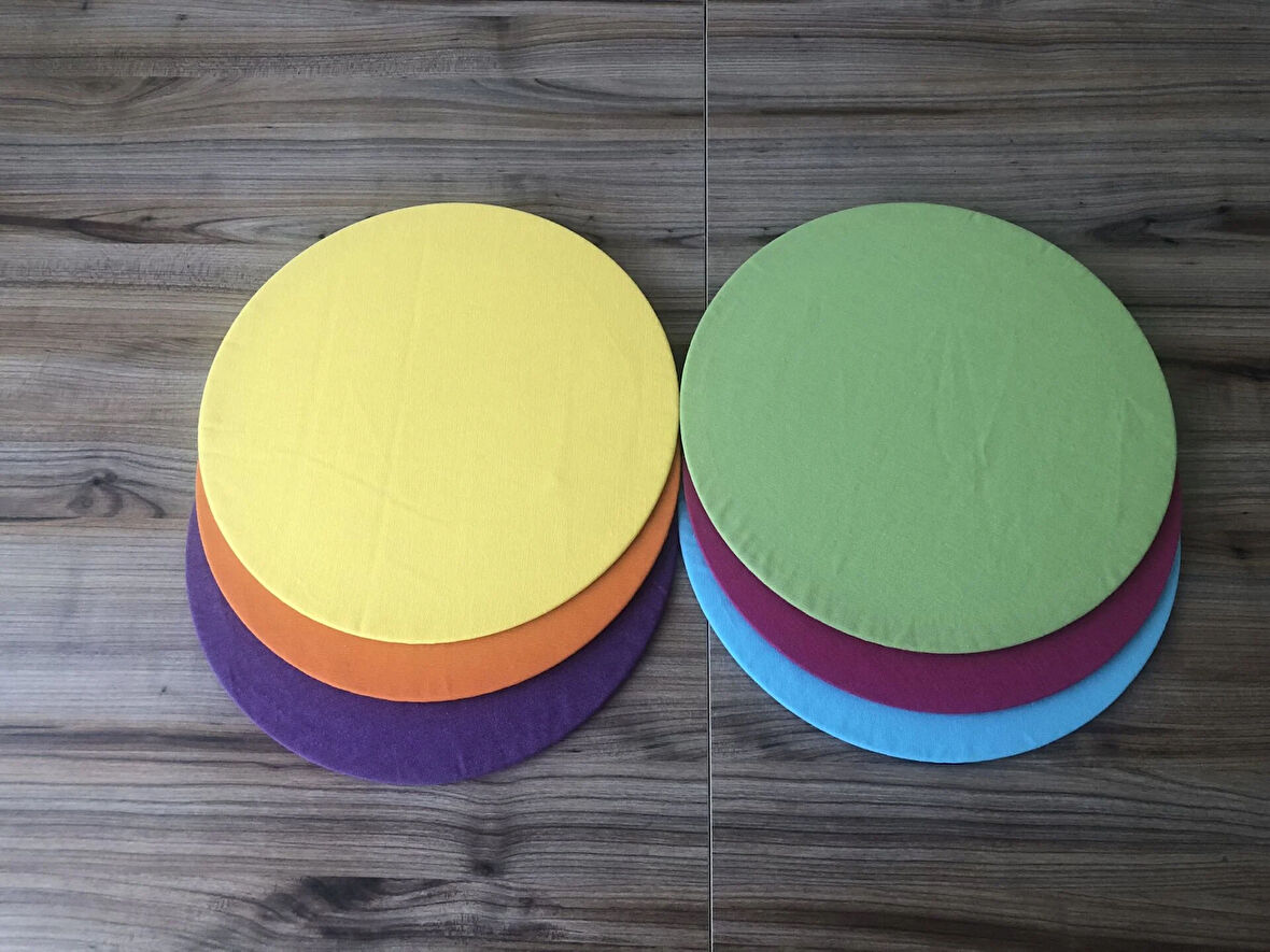 KARIŞIK RENKLİ SUPLA 33 CM (6 ADET MDF DAHİL)