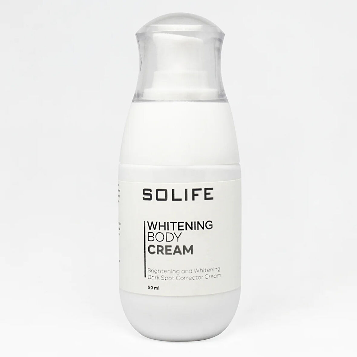 SOLIFE Whitening Body Cream Beyazlatıcı Vücut Kremi