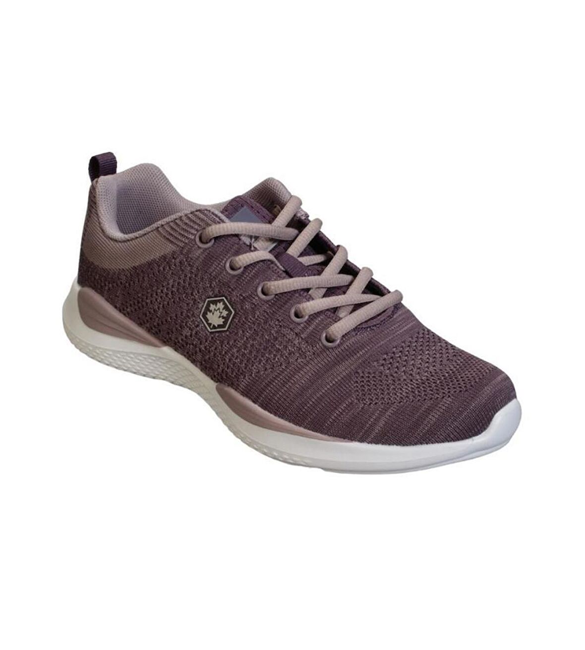 LUMBERJACK Kadın Mor Bağcıklı Memory Taban Sneaker Spor Ayakkabı