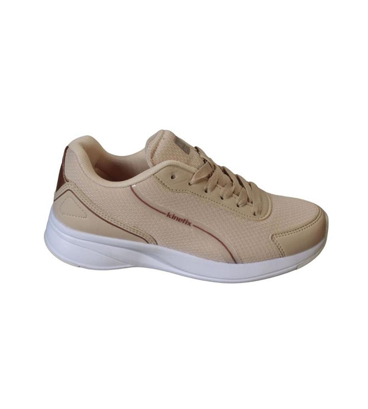 KİNETİX Kadın Pembe Siyah Sneaker Spor Yürüyüş Ayakkabısı