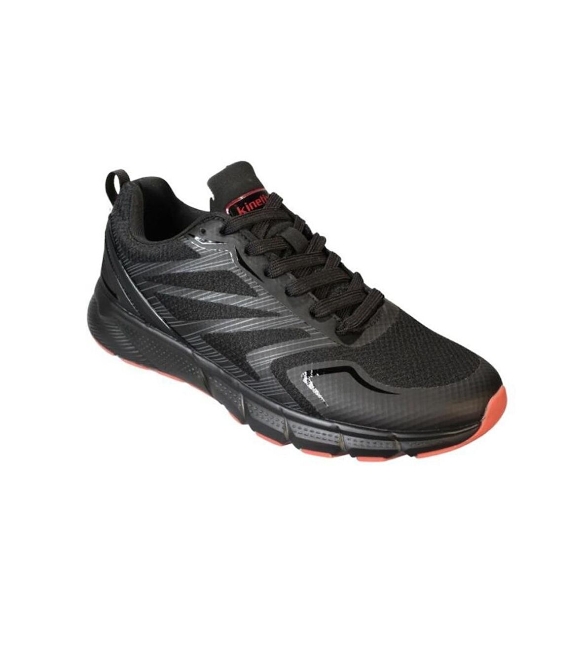 KİNETİX Erkek Siyah Gri Sneaker Spor Yürüyüş Ayakkabı
