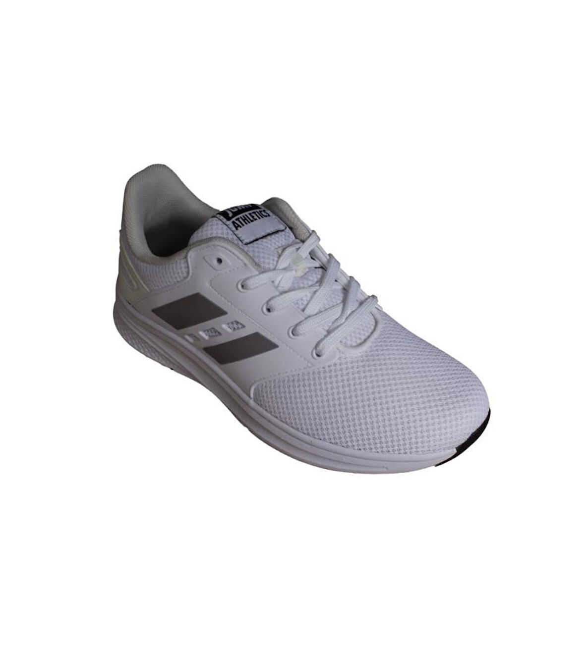 JUMP Kadın Beyaz Gri Siyah Fileli Memory Konfor Taban Sneaker Spor Ayakkabı