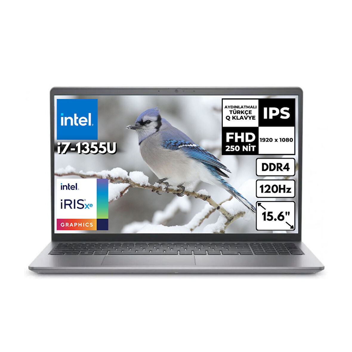 Dell Vostro 3530 i7-1355U 16GB 2 TB SSD Iris Xe Graphics 15.6" FHD Freedos N1601PVNB3530UHMF12