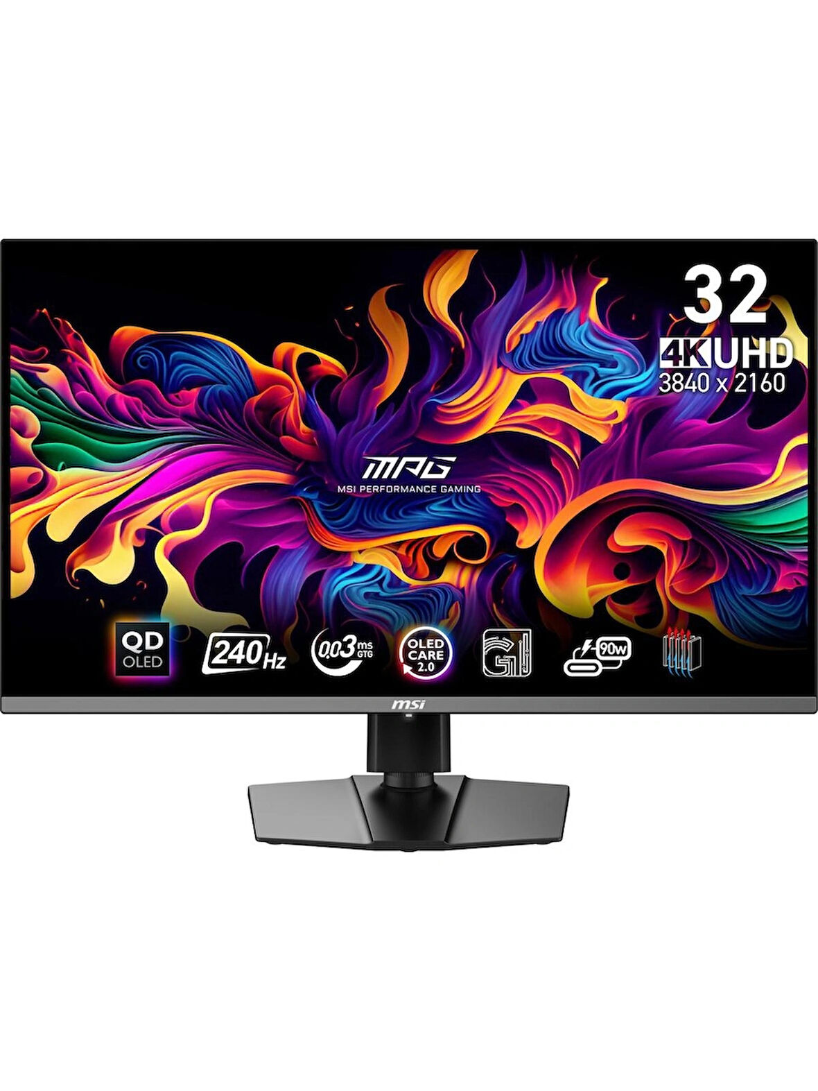 MSI MPG 321URX QD-OLED 31.5" 0.03 ms 4K 240 Hz Oyuncu Monitörü