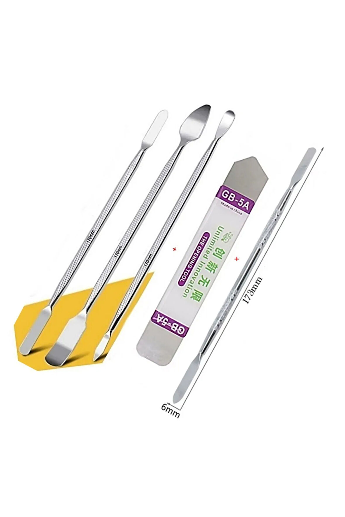 Notebook BİLGİSAYAR Ve Tablet Sökmek Için GB-5A Metal  5İN1 PARÇA Tamir Aparat Seti
