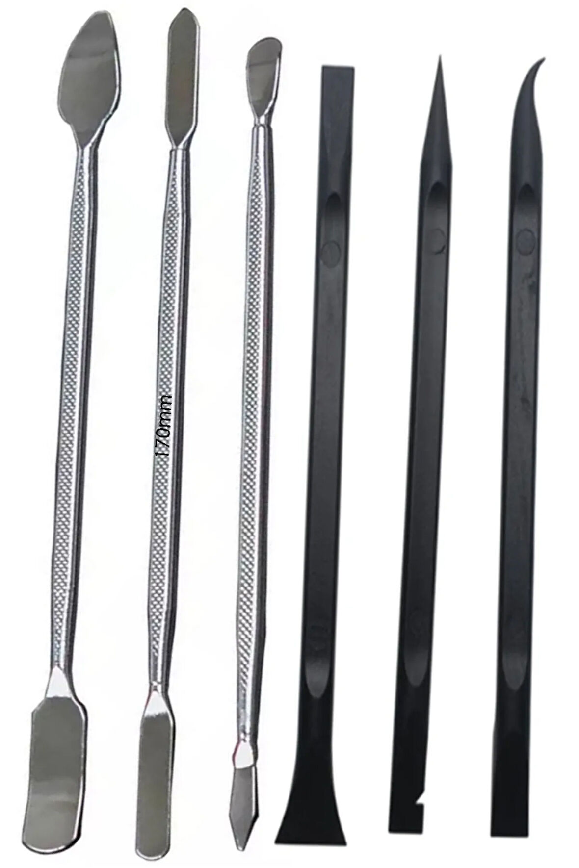 6 in 1 Metal Plastik Açma Aparatı Demir Plastik Pena Seti
