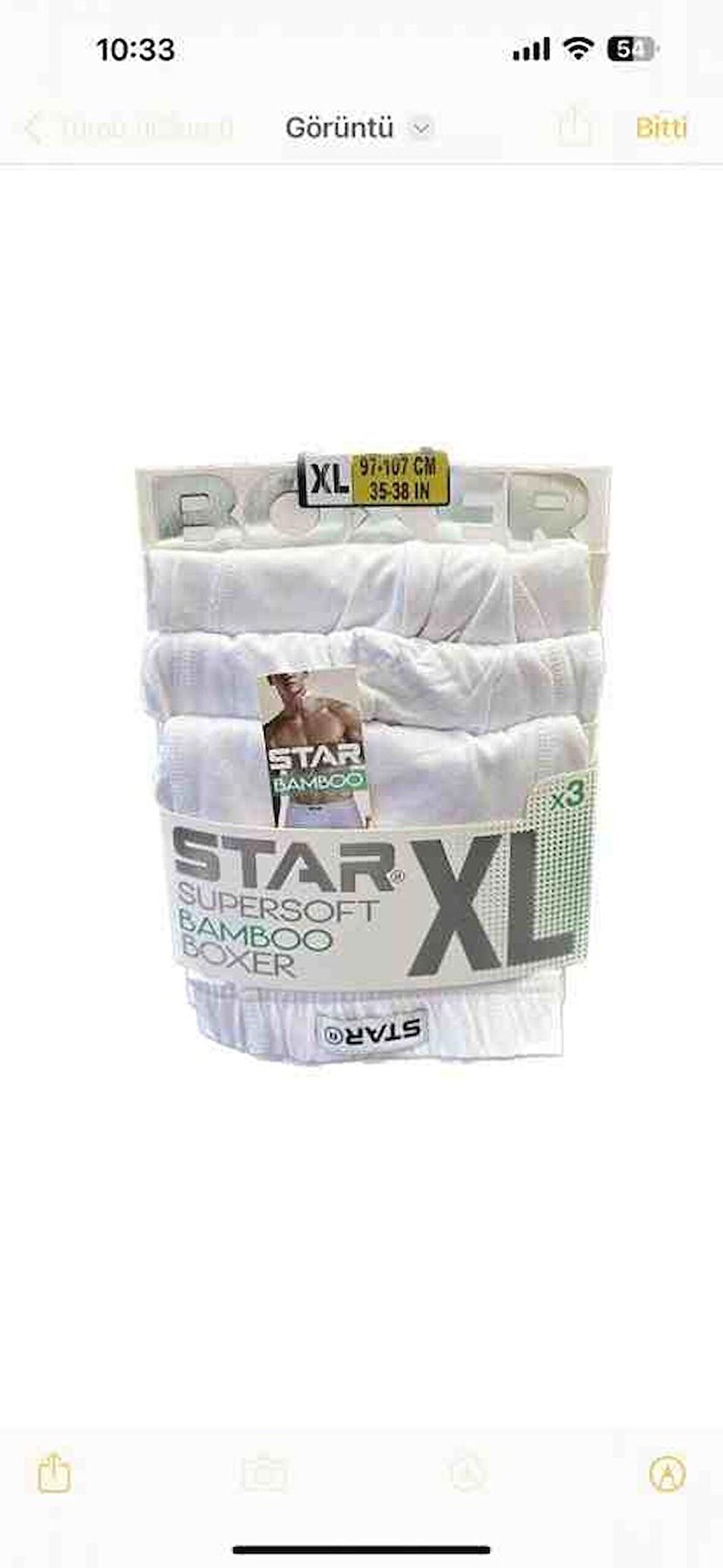 STAR 3 LÜ ERKEK PAMUK KEMER SÜPERSOFT ORGANİK BAMBU KUMAŞ  BOXER 