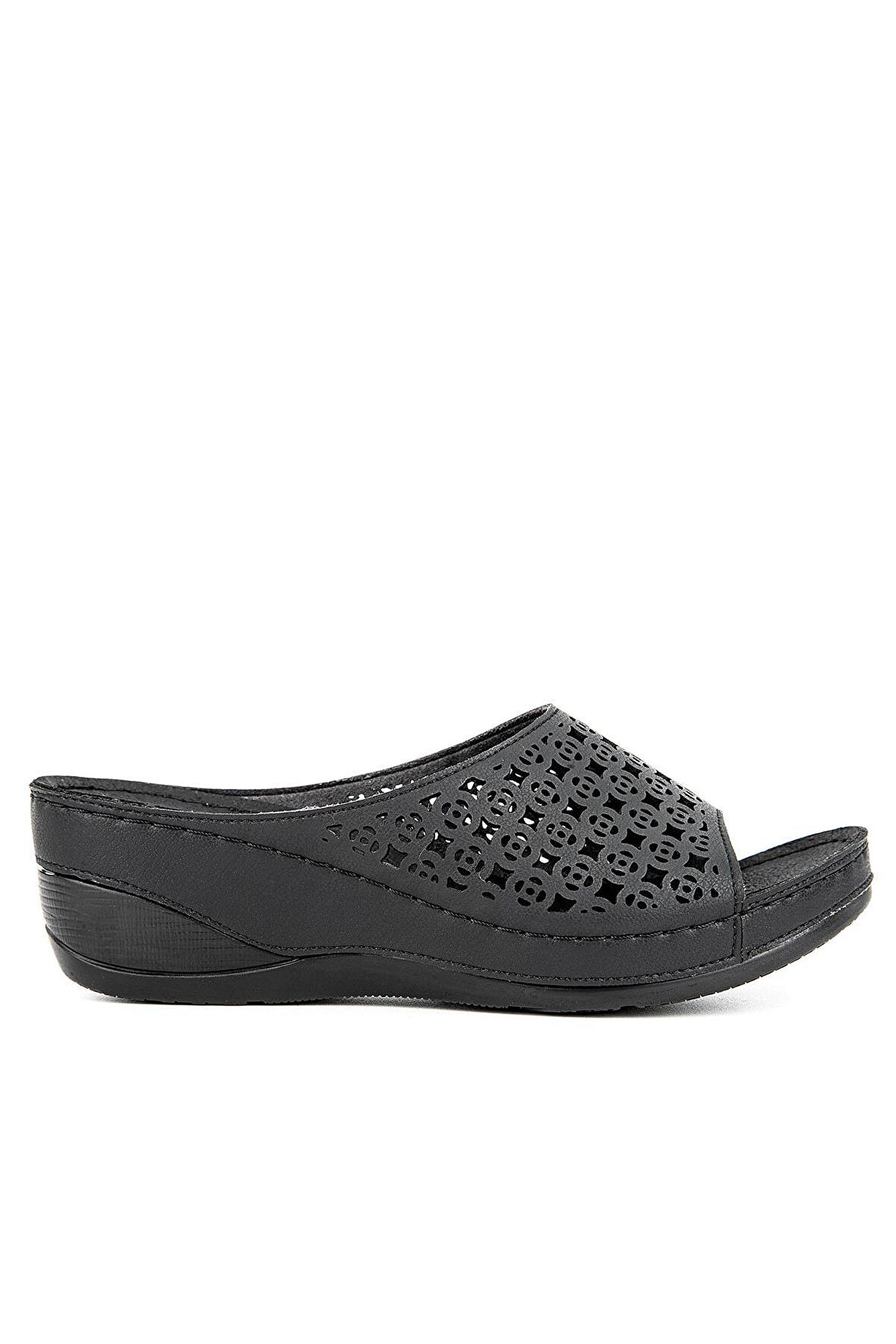 Muya 32206 Z Svati Casual Günlük Siyah Kadın Terlik