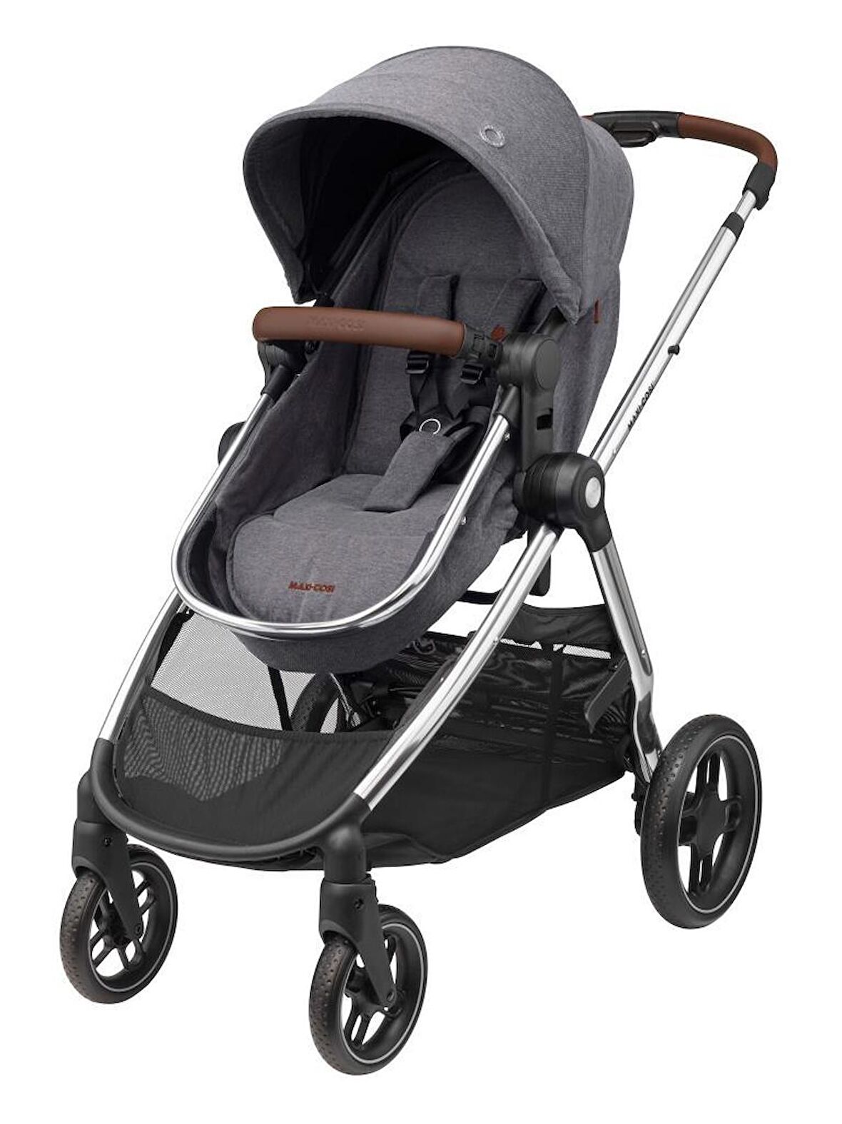 Maxi-Cosi Zelia3 Luxe 2'si Bir Arada Portbebeli Premium Bebek Arabası Twillic Grey