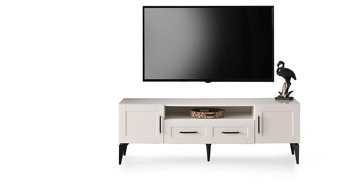 Çakıl MDF Modern Çekmeceli Tv Sehpası 160cm