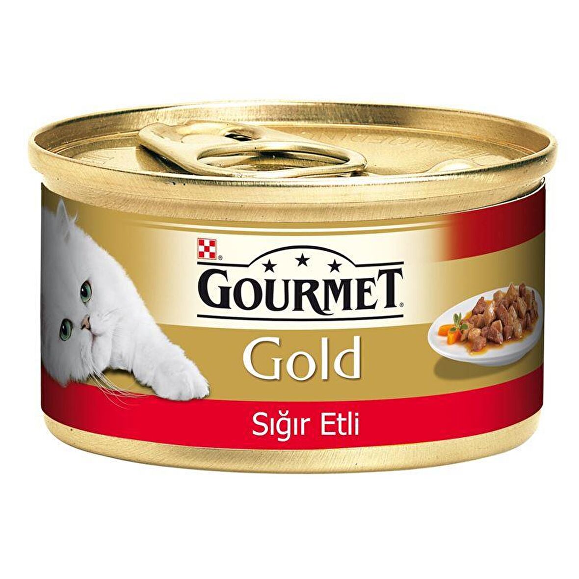 Gourmet Gold Sığır Etli Konserve mama 85 Gr