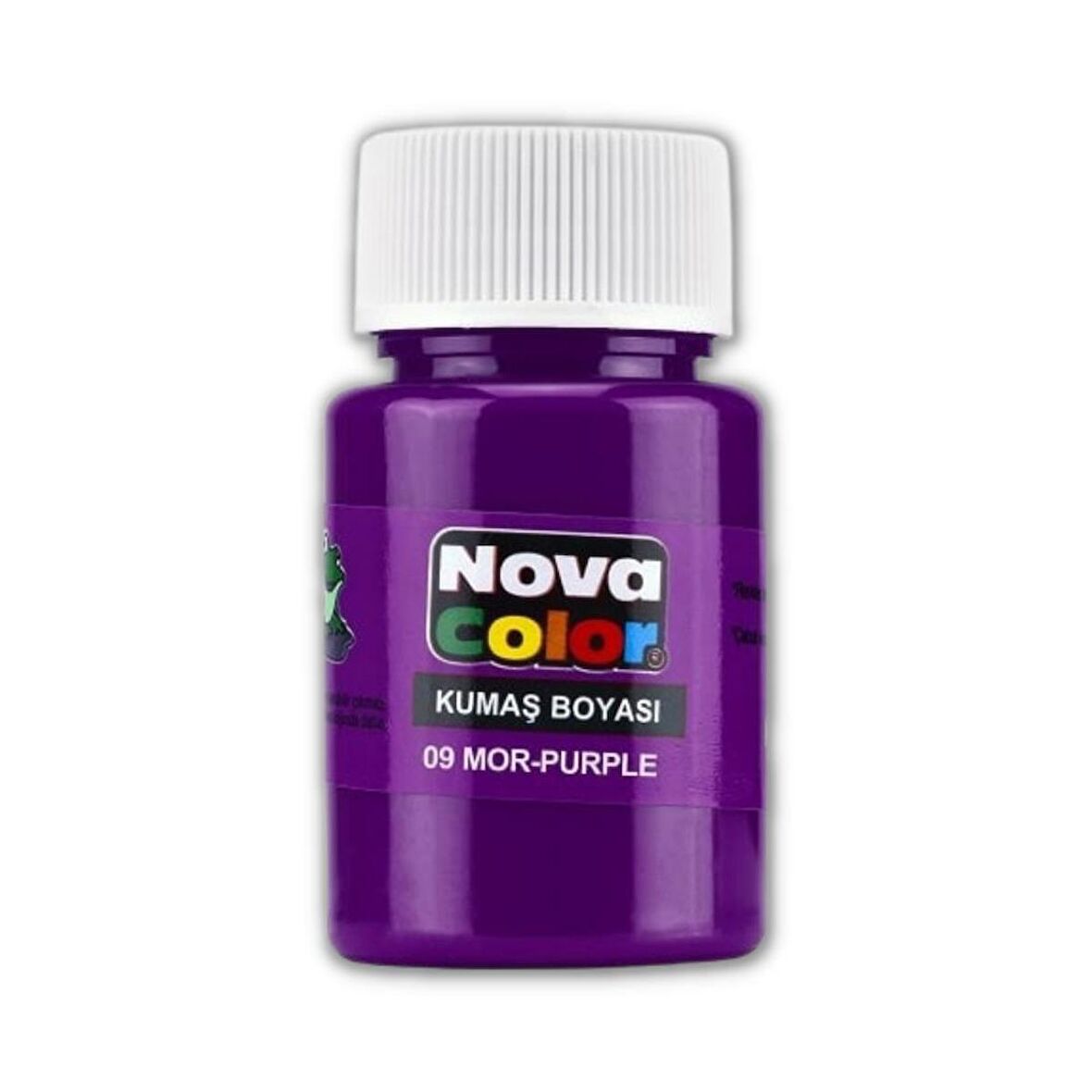 Mor Kumaş Boyası Tişört Çanta Tekstil Boyası 30 ml 1 Adet Nova Color Kumaş Boyası Mor 1 Adet