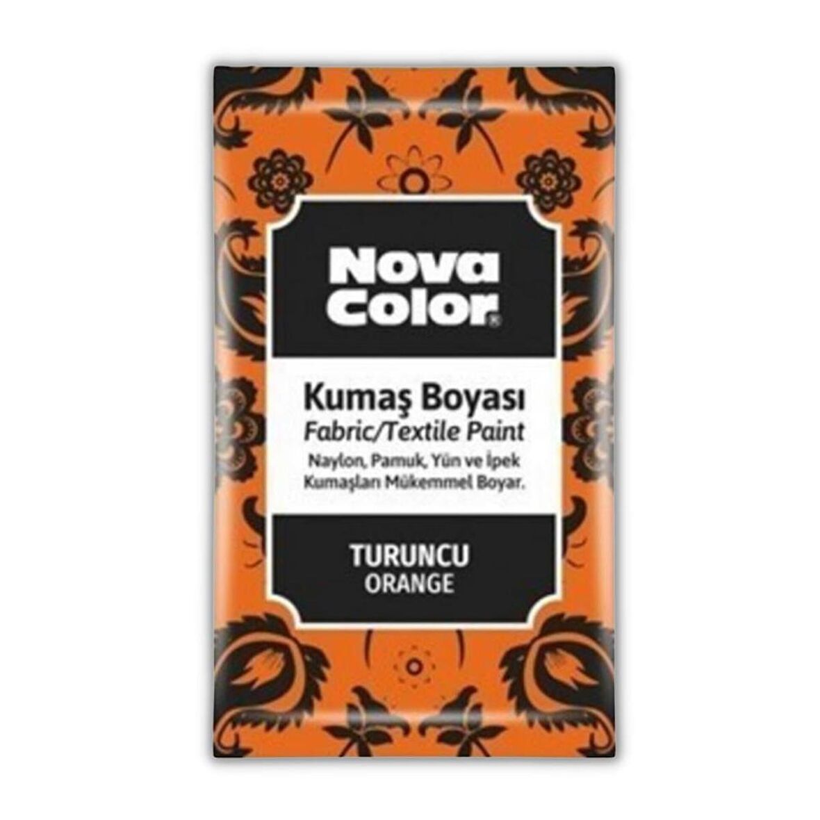 Kumaş Boyası Toz 12 gr 1 Adet Nova Color Toz Kumaş Boyası Kot Pantalon Gömlek Tişört Tekstil Kumaş Boyası 1 Adet