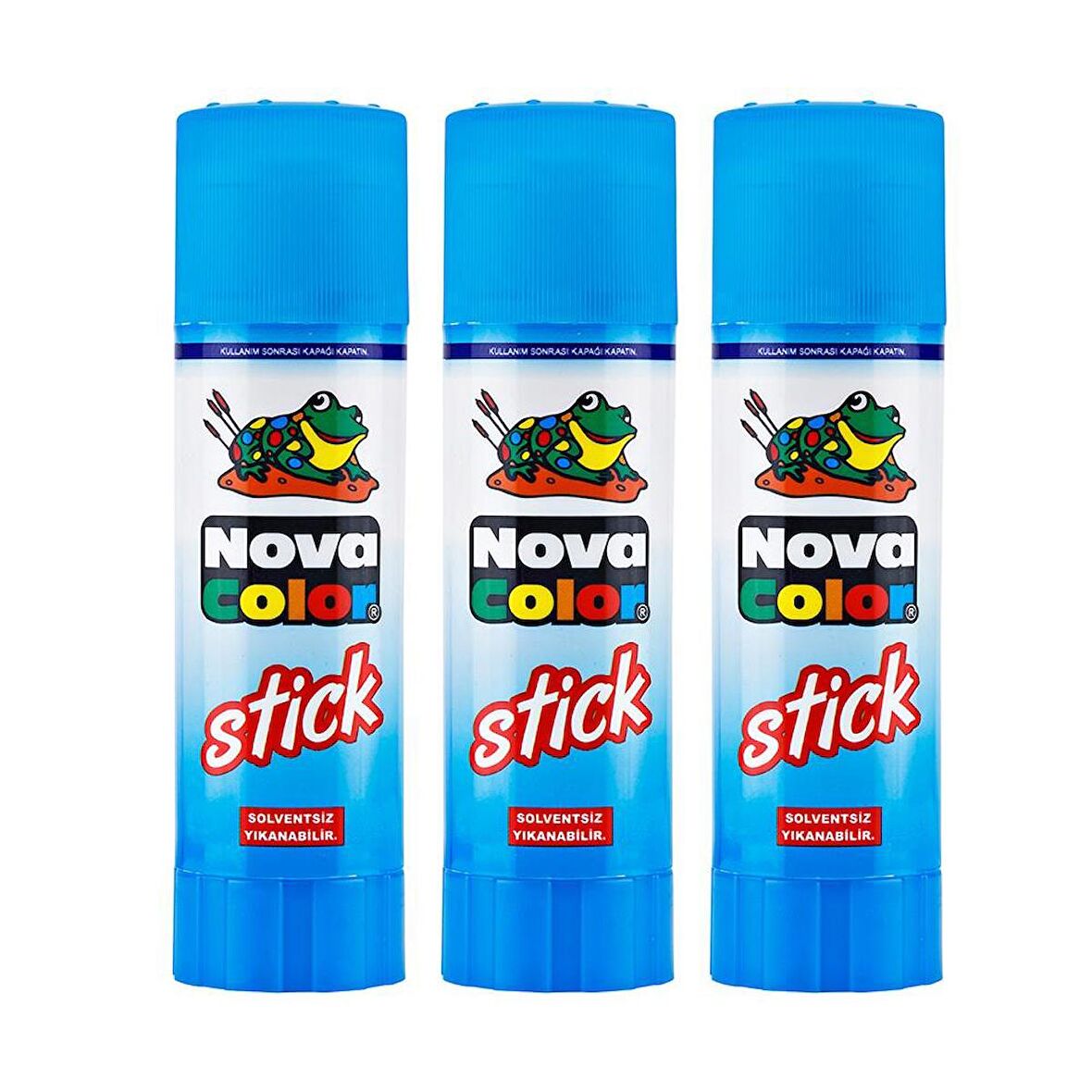 Stick Yapıştırıcı Nova Color Katı Yapıştırıcı 10 gr 3 Adet 