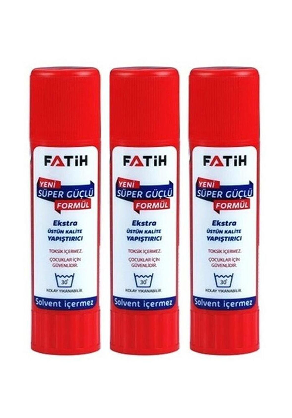 Glue Stick Yapıştırıcı Katı Yapıştırıcı 10 Gr Ruj Yapıştırıcı 3 Adet