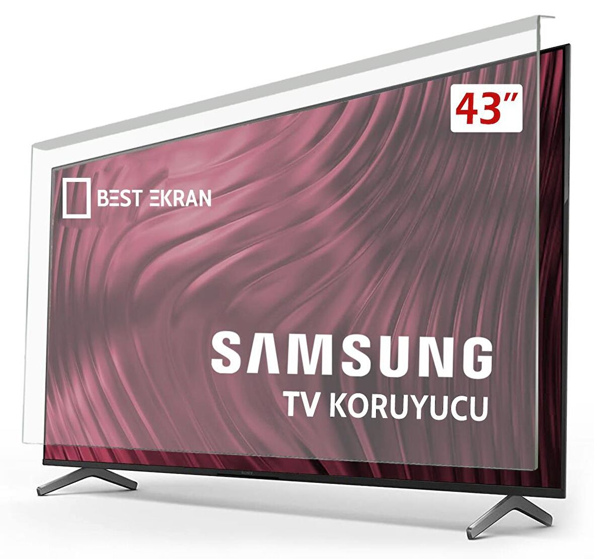 SAMSUNG 43DU7000 TV EKRAN KORUYUCU - Samsung 43" inç Crystal Ekran Koruyucu UE43DU7000USTK