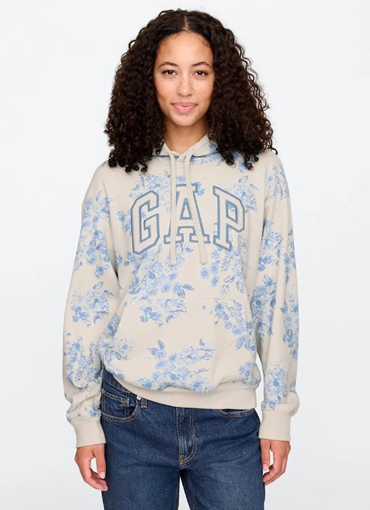 Gap V-Frch Ft Gap Herıtage Po Hd - 885589012 Hoodie Kapüşonlu Kadın Sweatshirt