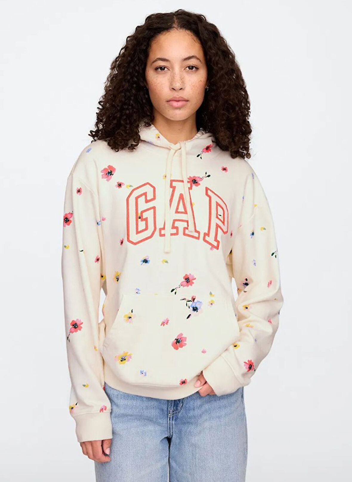 Gap V-Frch Ft Gap Herıtage Po Hd - 885589010 Hoodie Kapüşonlu Kadın Sweatshirt