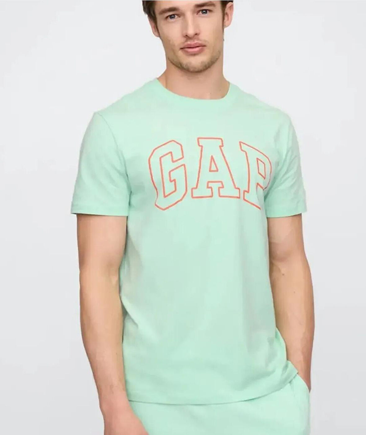 Gap Everyday Soft Basic Gap Logo 856659 T-Shirt Kısa Kol Tişört Erkek T-Shirt