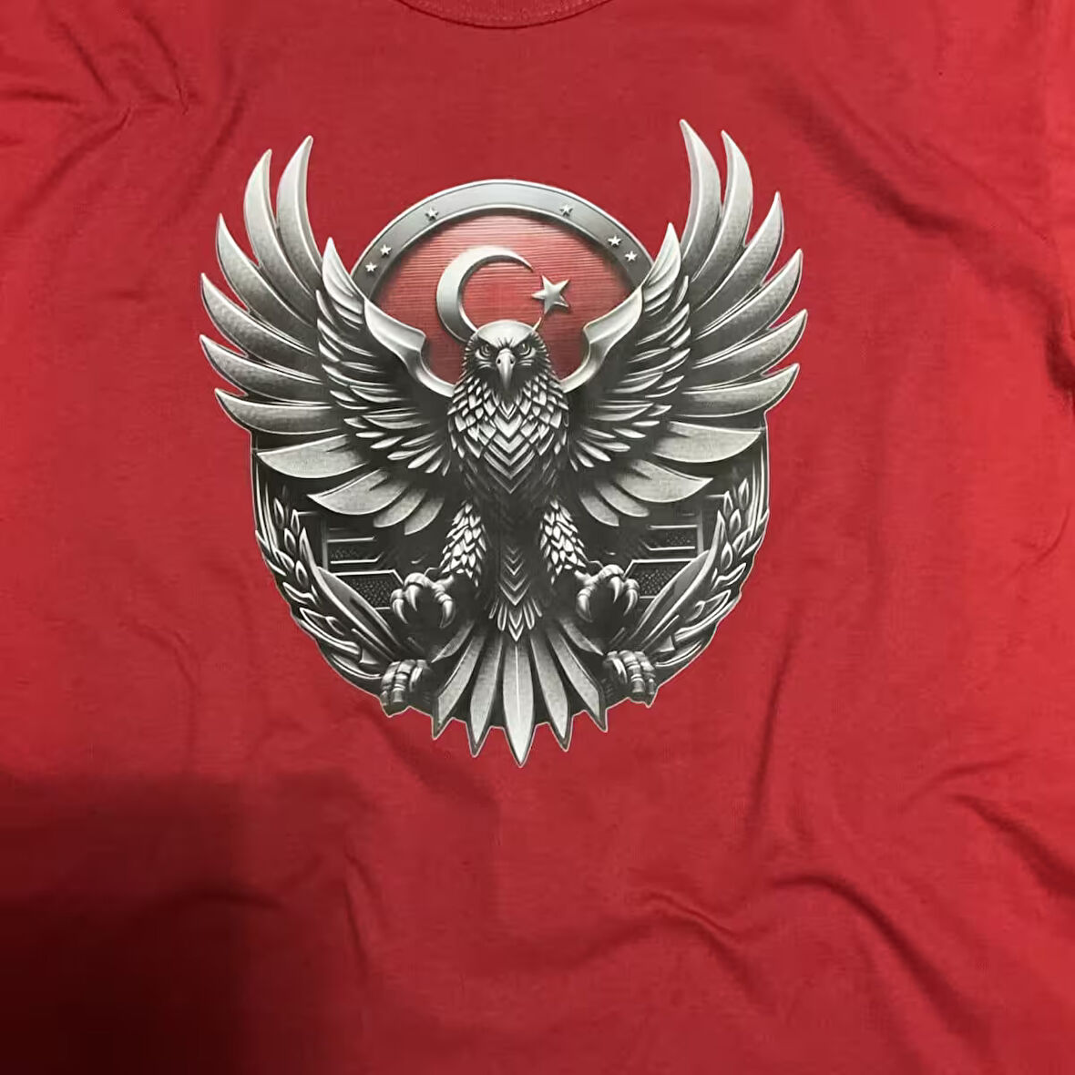Ay Yıldız Kartal Özel Tasarımlı Tişört