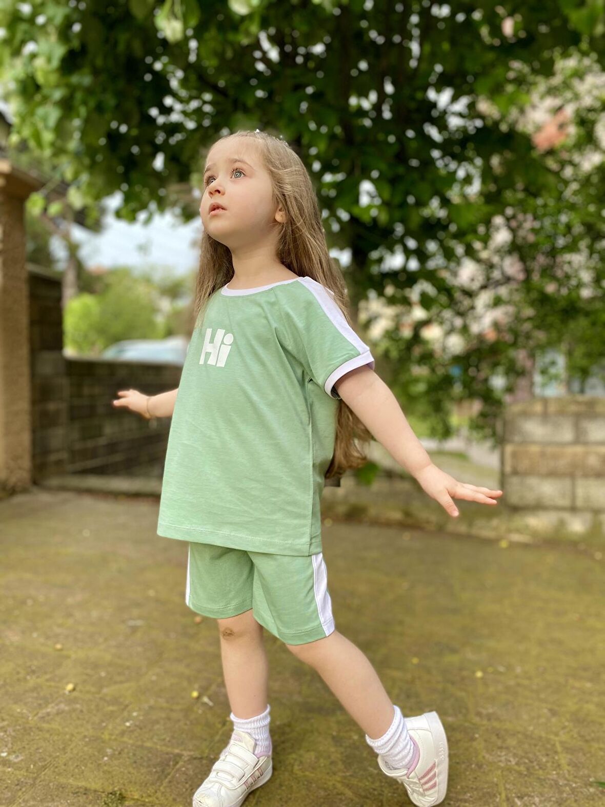 Hi baskılı Oversize