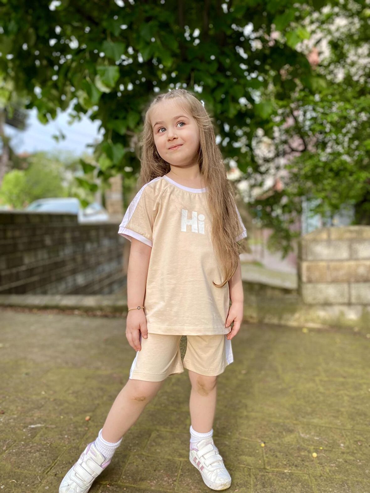 Hi baskılı Oversize