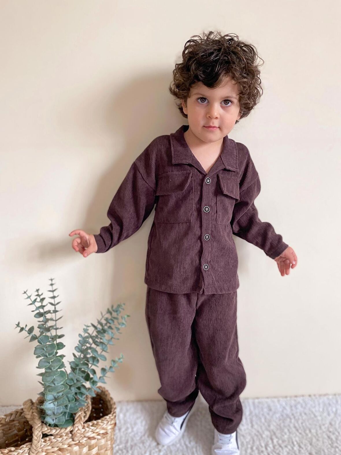 Fitilli Unisex İkili Ceketli Takım