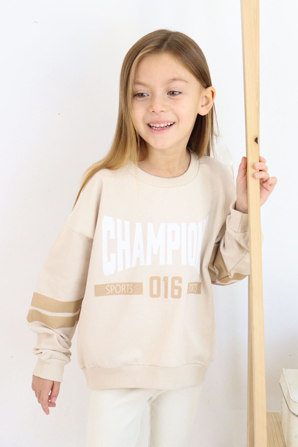 Champions Baskılı Sweat
