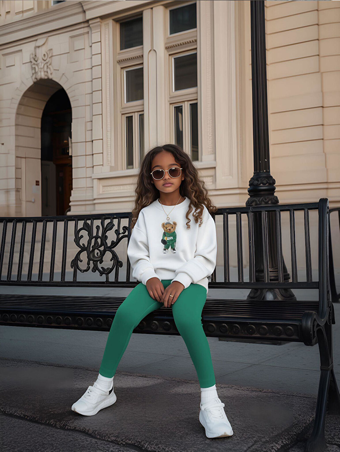 Düz Paça Tayt Takım