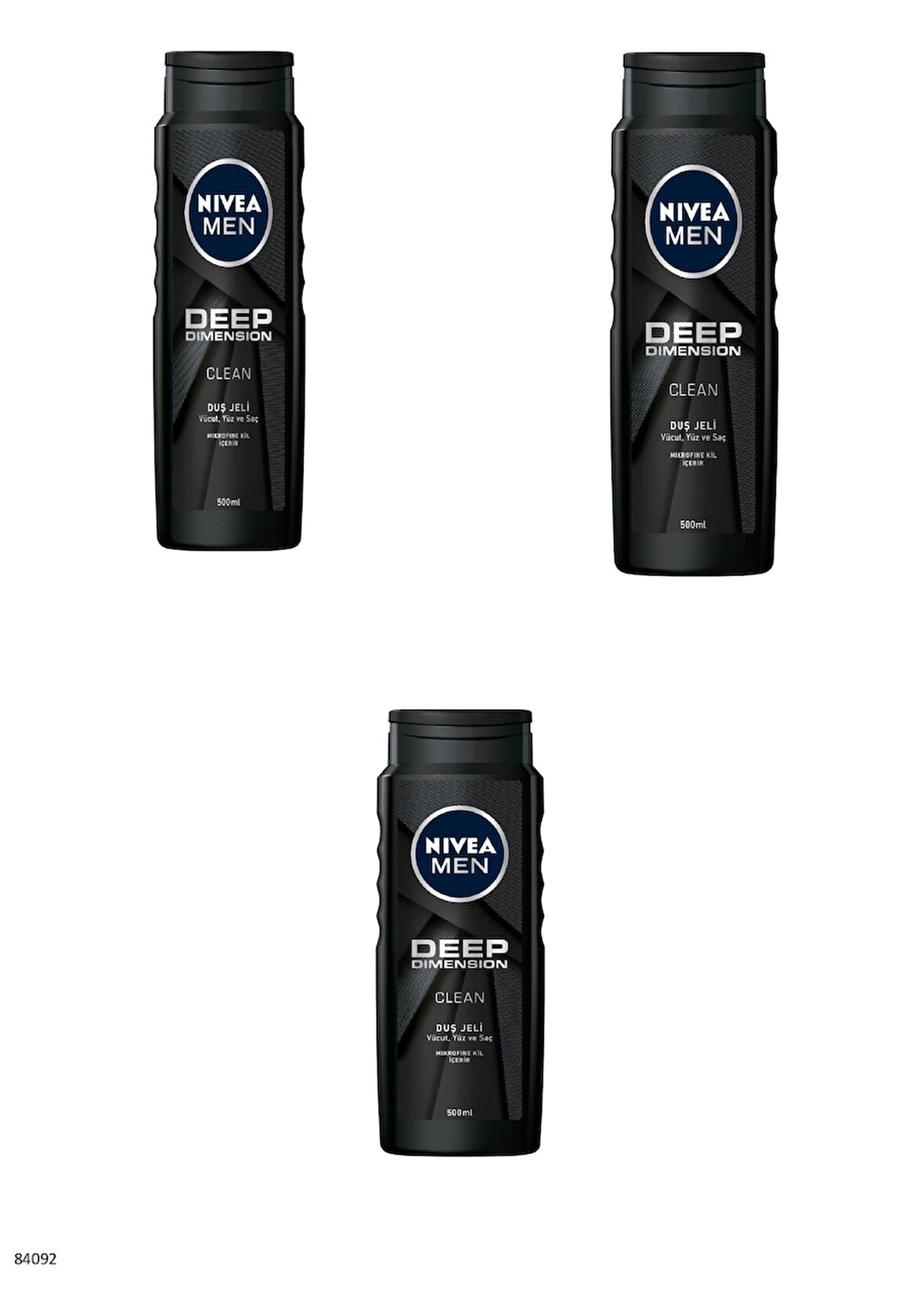 84092 DEEP DIMENSION DUŞ JELİ 500ML  3 ADET