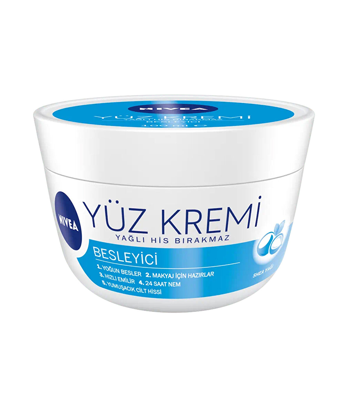84349 NIVEA BESLEYİCİ YÜZ KREMİ 100 ML  3 ADET