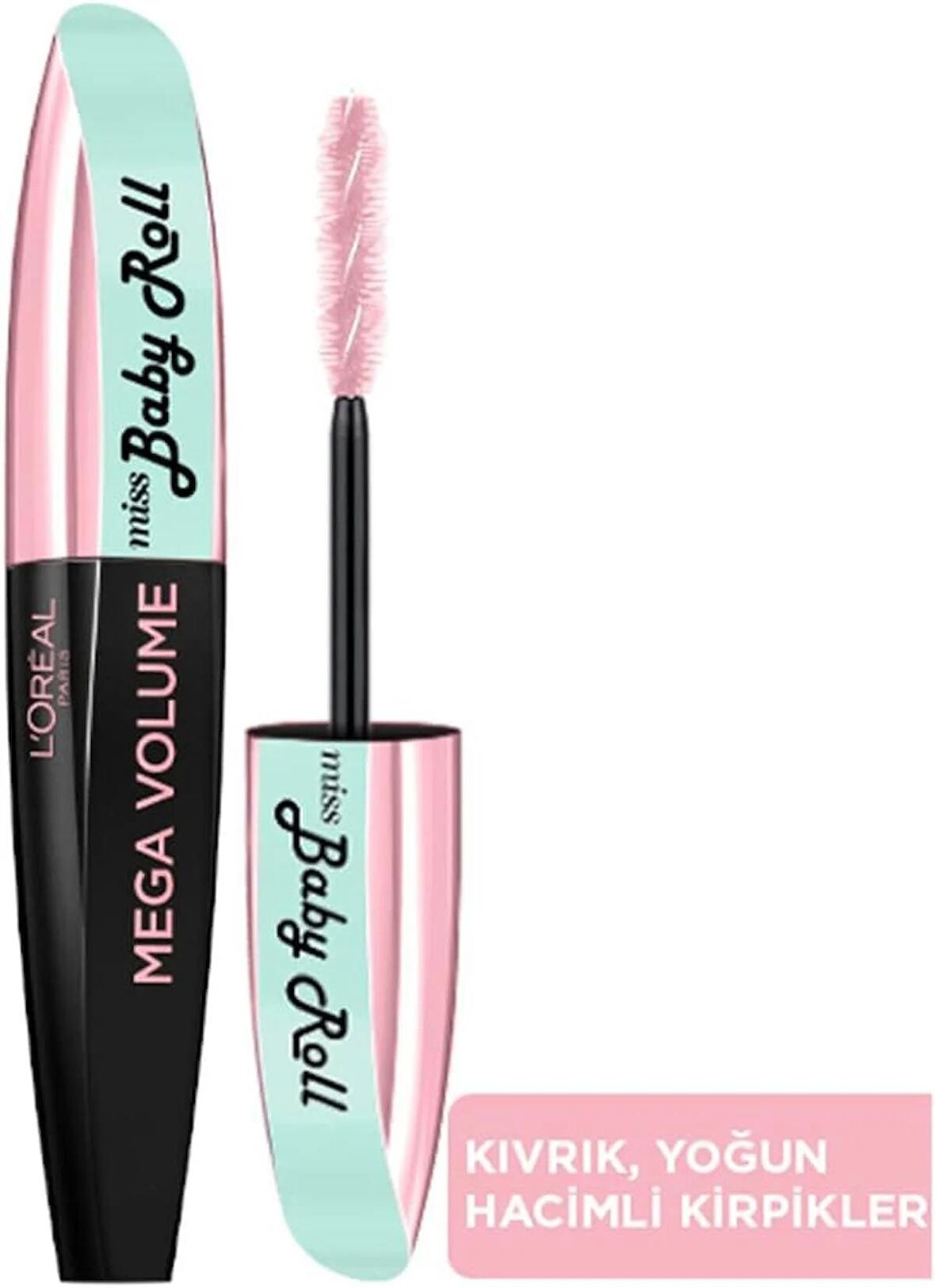 L'oréal Paris Miss Baby Roll Siyah Maskara, 9.1 ml