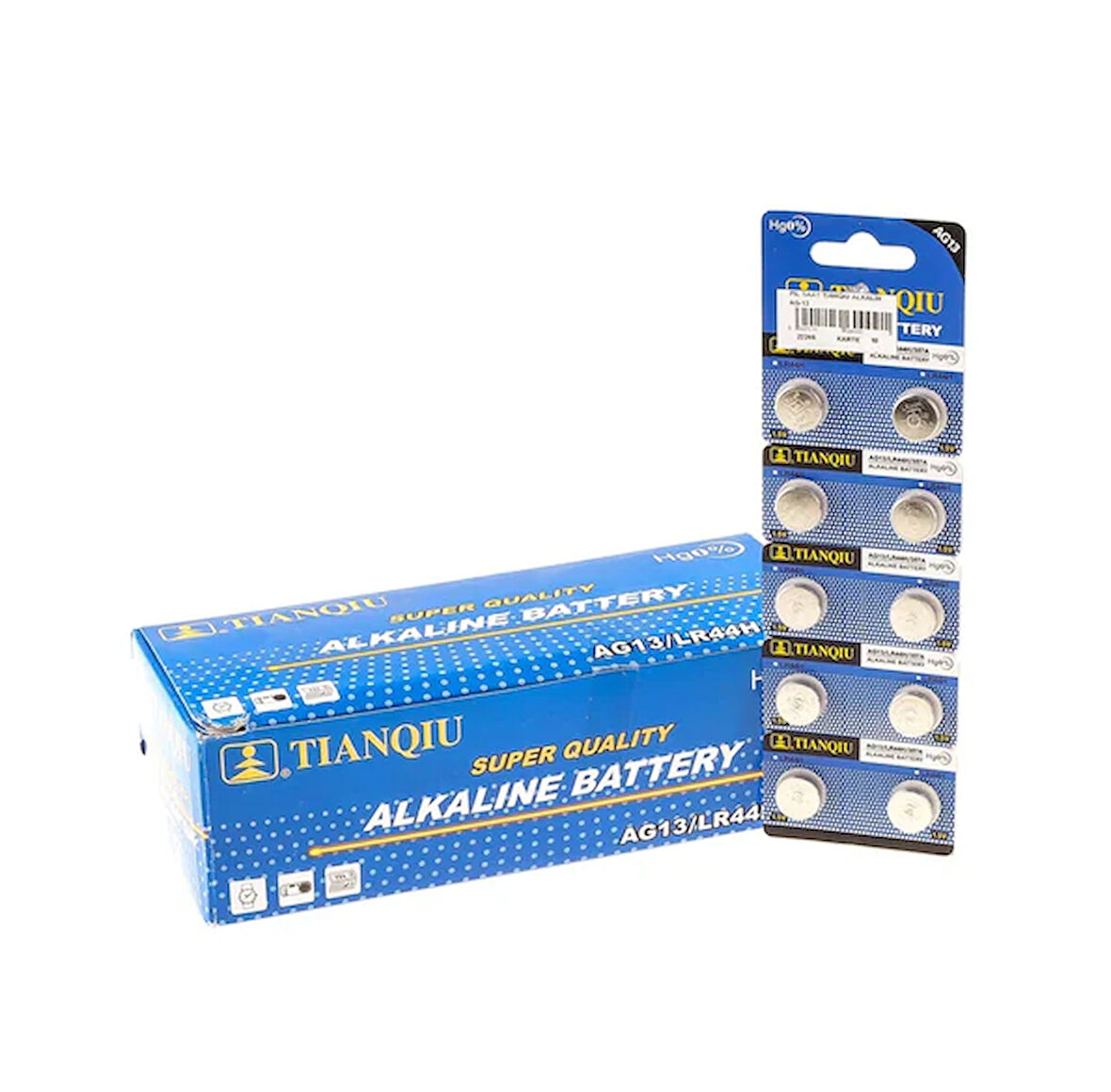 Tianqiu AG13/LR44H/357A 1.5V Alkalin Pil 10 x 20'li