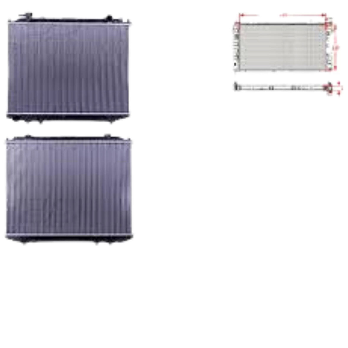 Su Radyatörü Brazing At 375x699x16 Mm – LF21-15-200A WISCO – Mazda 6 Serisi 2.0 02 Ve Sonrası Uyumlu