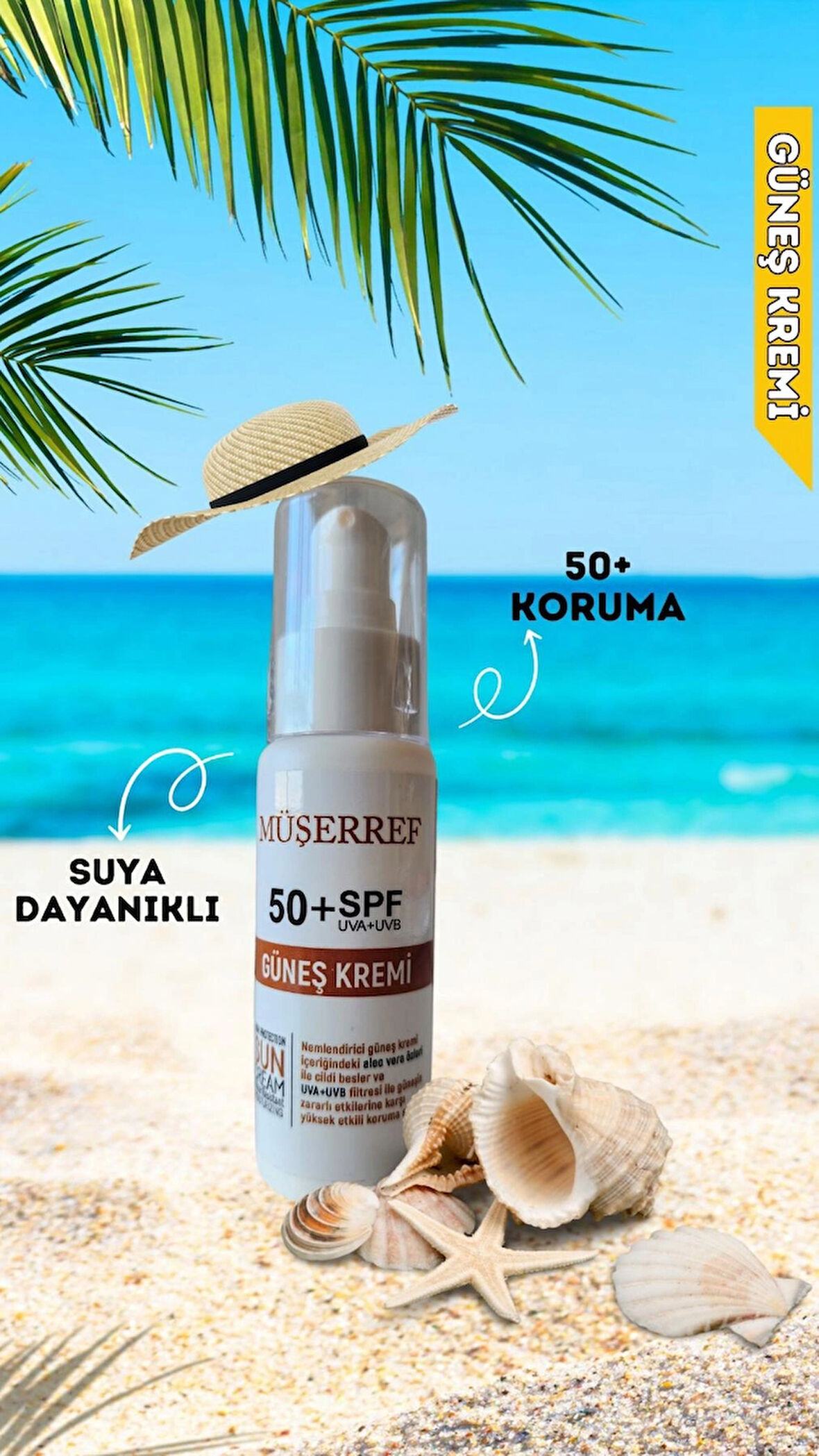 Nemlendirici Etkili Güneş Kremi