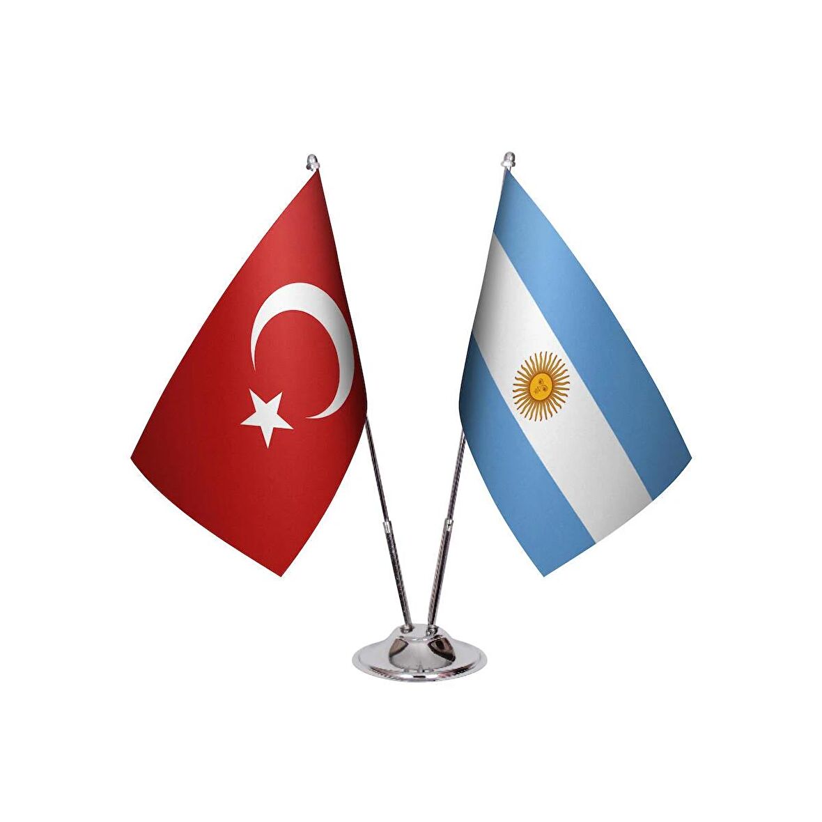 Arjantin İkili Masa Bayrağı
