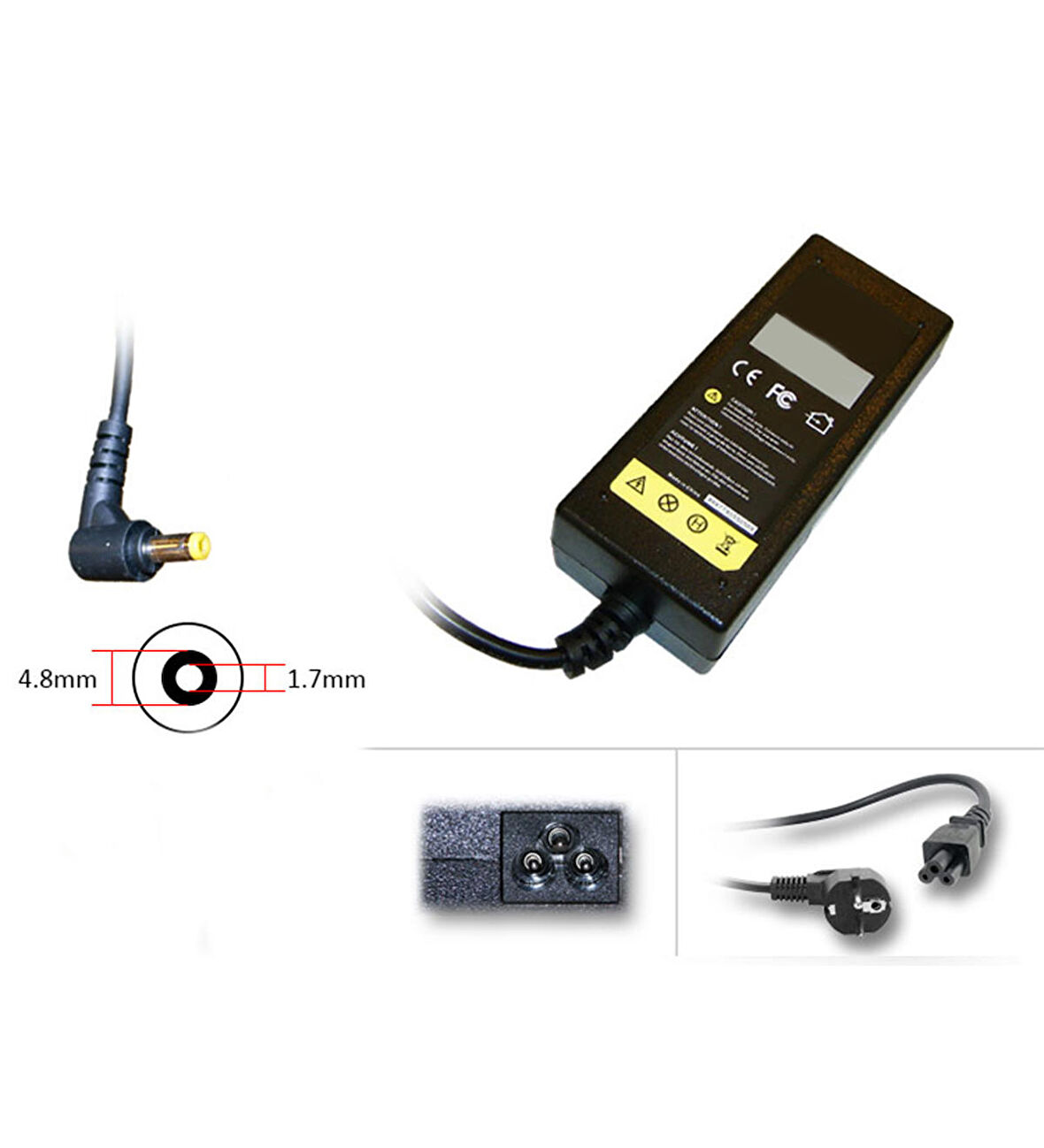 Asus Eee Videophone AiGuru SV1, SV1T Adaptör Laptop Şarj Aleti