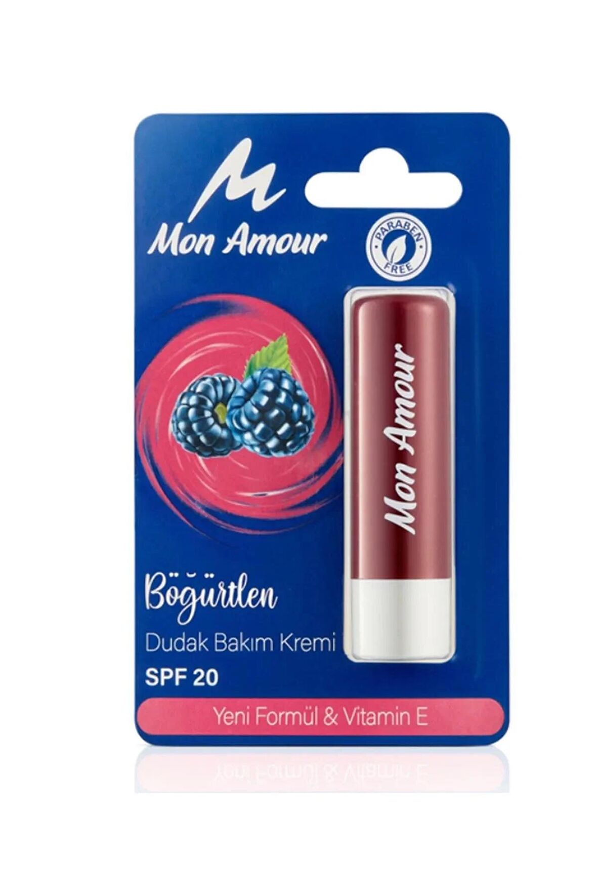 Mon Amour Lipcare Böğürtlen Dudak Bakım Kremi