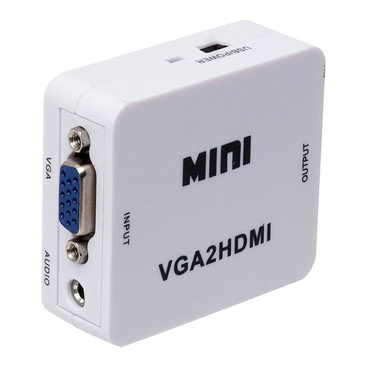 Vga To Hdmi Ses Çikişli Mi̇ni̇ Model Dönüştürücü