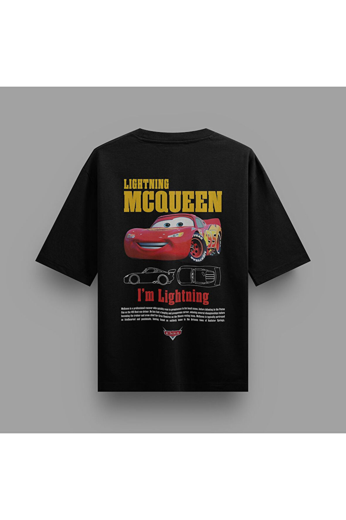 Şimşek Mcqueen Oversize Tshirt