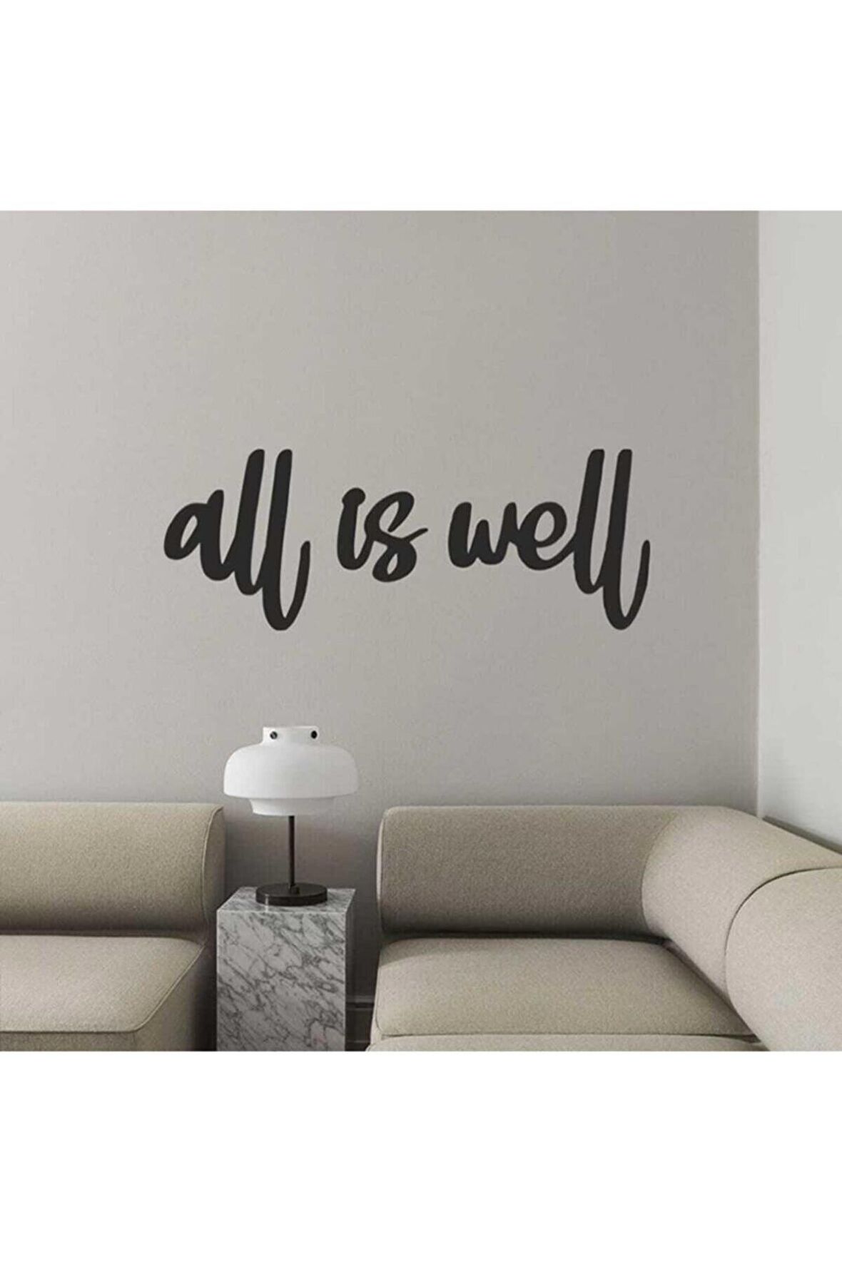 All Is Well Duvar Dekorasyon