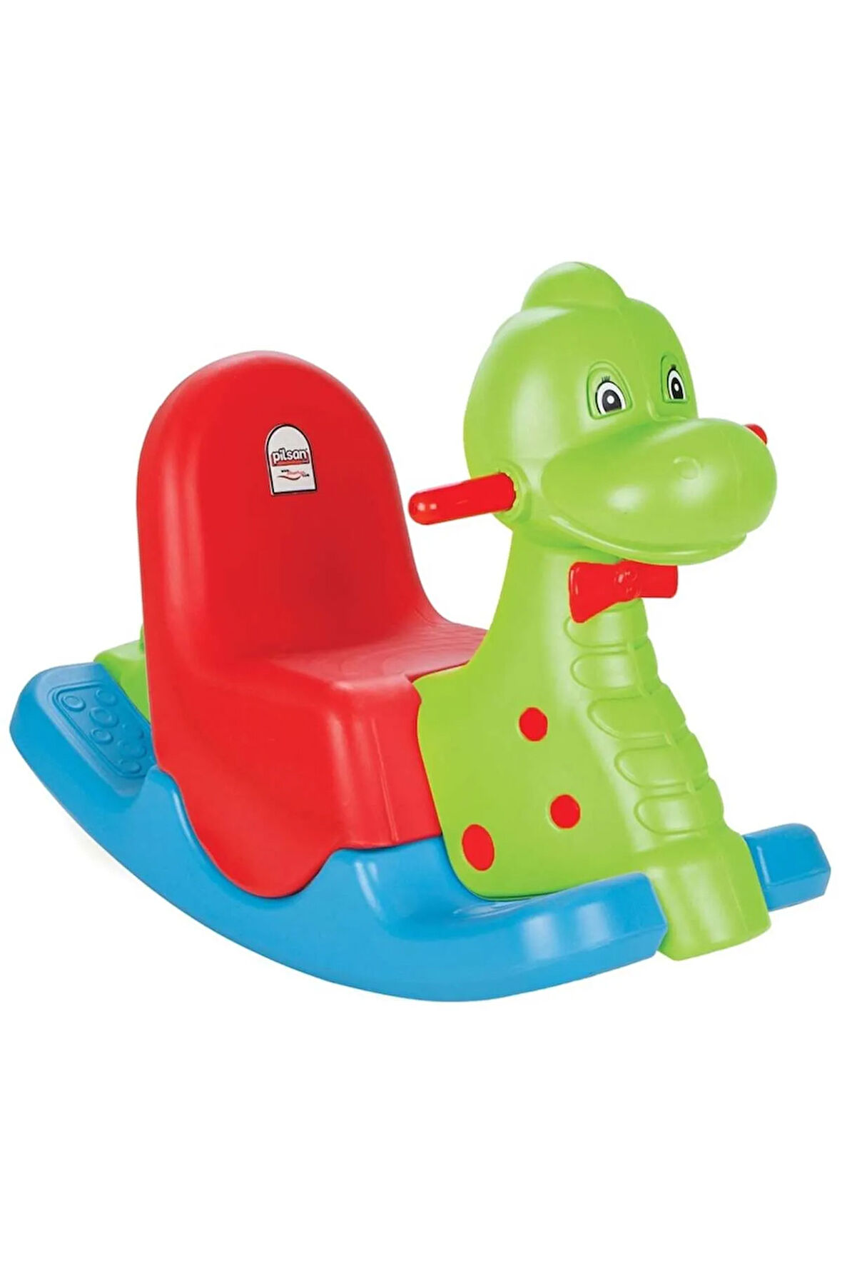 Balansoar pentru copii Pilsan Mutlu Dino yeşili