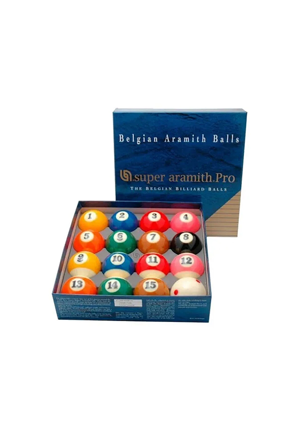 Amerikan Bilardo Topu Aramith Tv Pro Cup 57.2 Mm Turnuva Topu